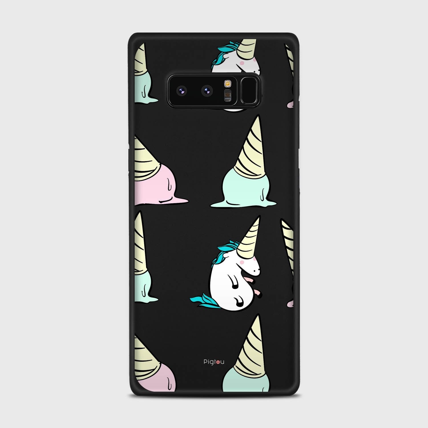 UNICORN Samsung Galaxy Note 8 case - thin fit matte black (D126)