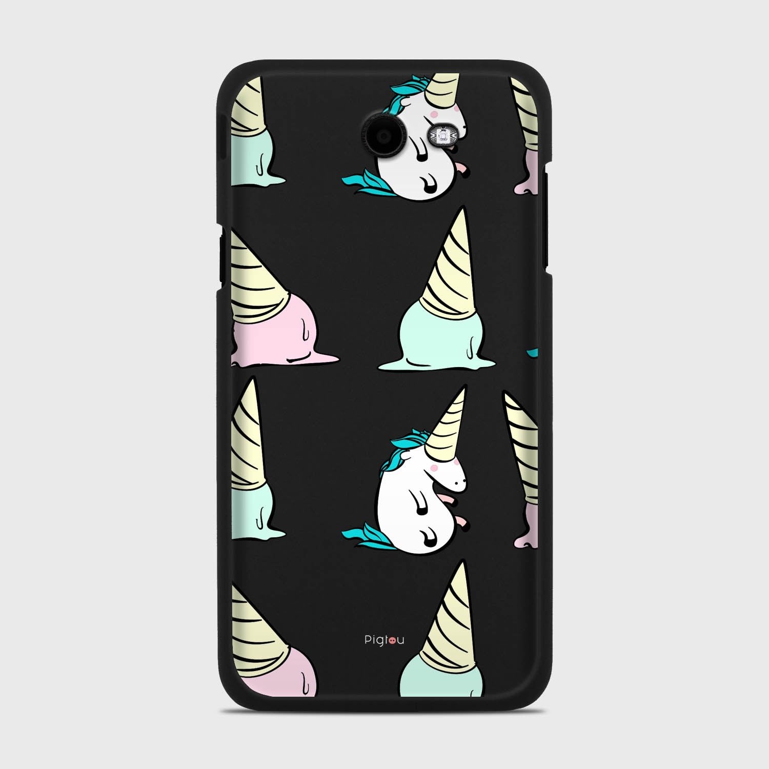 UNICORN Samsung Galaxy J7 (2017) Verizon case - thin fit matte black (D126)
