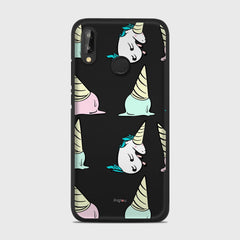 UNICORN Huawei P20 Lite case - thin fit matte black (D126)