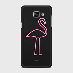 FLAMINGO SIGN Samsung Galaxy A5 (2016) case - thin fit matte black (D127)