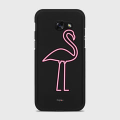 FLAMINGO SIGN Samsung Galaxy A5 (2017) case - thin fit matte black (D127)