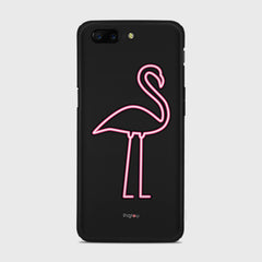 FLAMINGO SIGN Samsung Galaxy A3 (2015) case - thin fit matte black (D127)