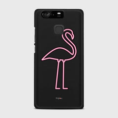 FLAMINGO SIGN Huawei P9 case - thin fit matte black (D127)