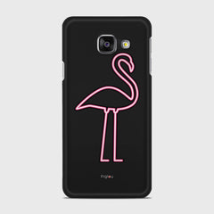 FLAMINGO SIGN Samsung Galaxy A3 (2016) case - thin fit matte black (D127)