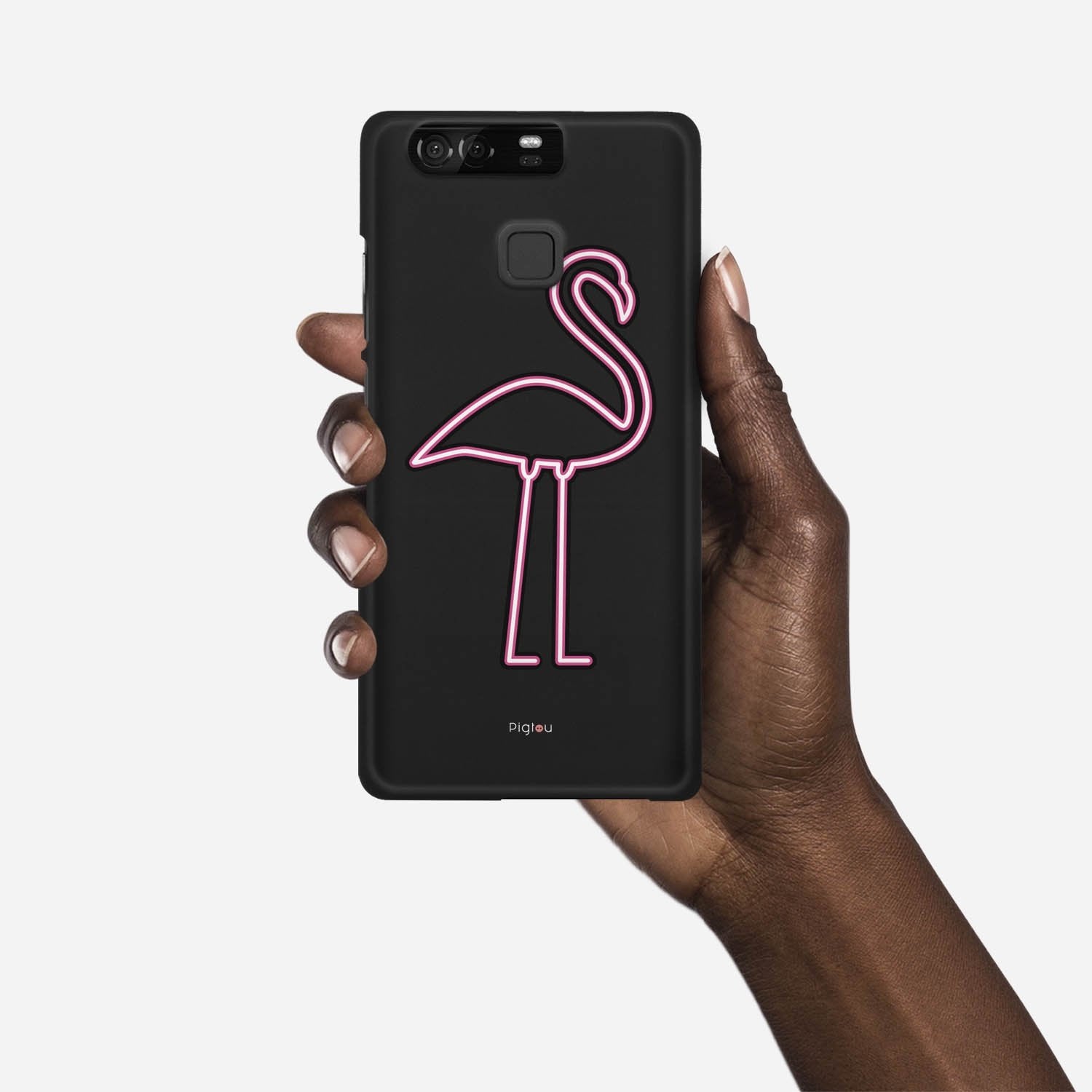 FLAMINGO SIGN Huawei P9 case - thin fit matte black (D127)