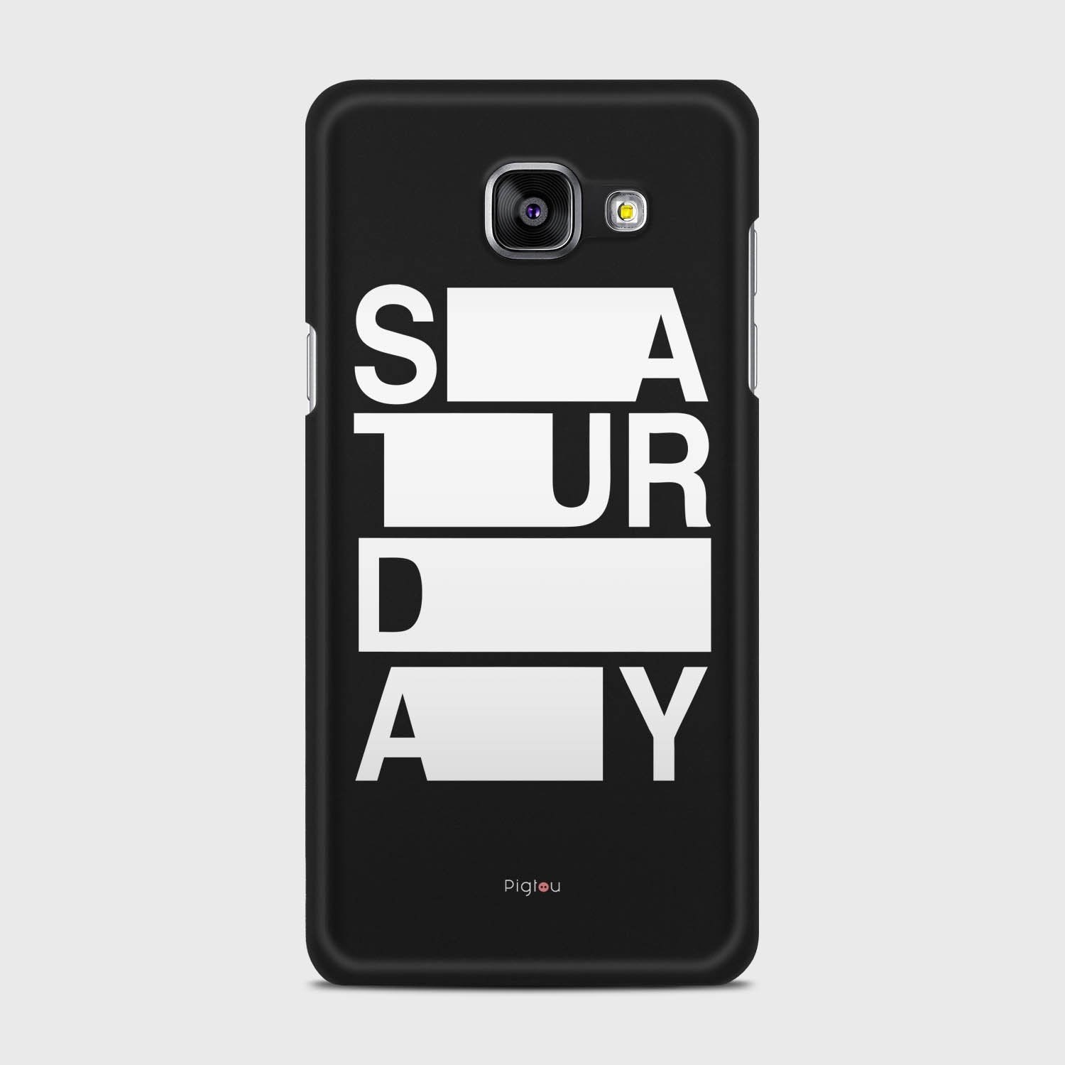 SATURDAY Samsung Galaxy A5 (2016) case - thin fit matte black (D128)