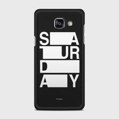 SATURDAY Samsung Galaxy A5 (2016) case - thin fit matte black (D128)