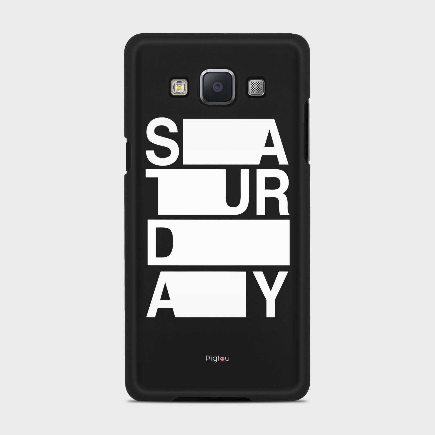 SATURDAY Samsung Galaxy A5 (2015) case - thin fit matte black (D128)