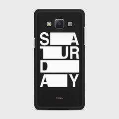 SATURDAY Samsung Galaxy A5 (2015) case - thin fit matte black (D128)
