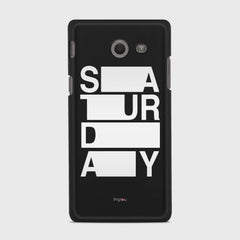 SATURDAY Samsung Galaxy J5 (2017) Verizon case - thin fit matte black (D128)