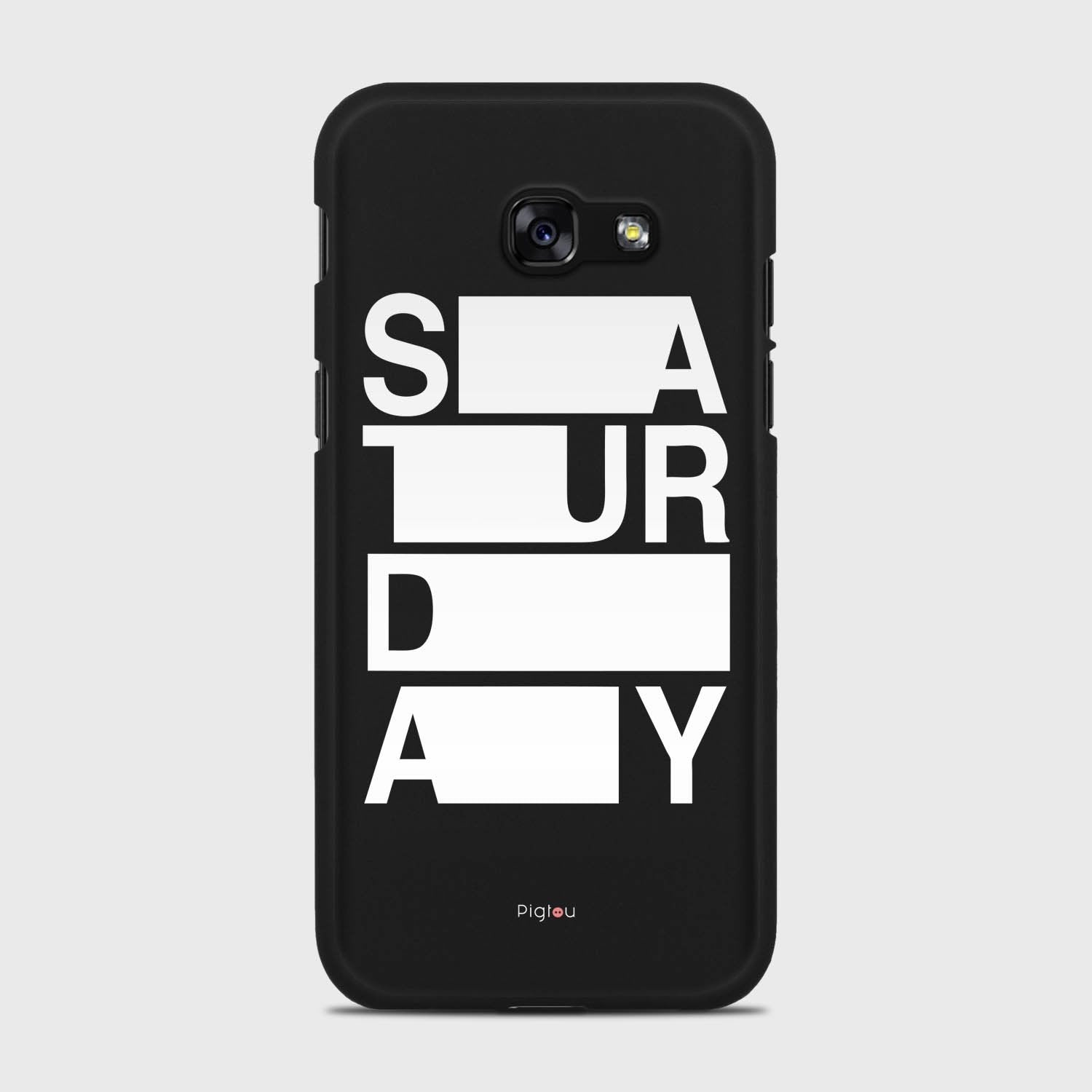 SATURDAY Samsung Galaxy A5 (2017) case - thin fit matte black (D128)