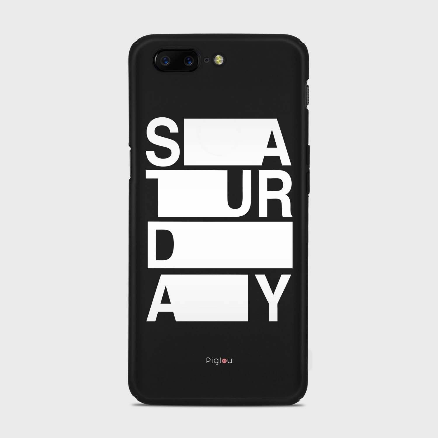 SATURDAY Samsung Galaxy A3 (2015) case - thin fit matte black (D128)