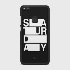 SATURDAY Huawei P10 Lite case - thin fit matte black (D128)