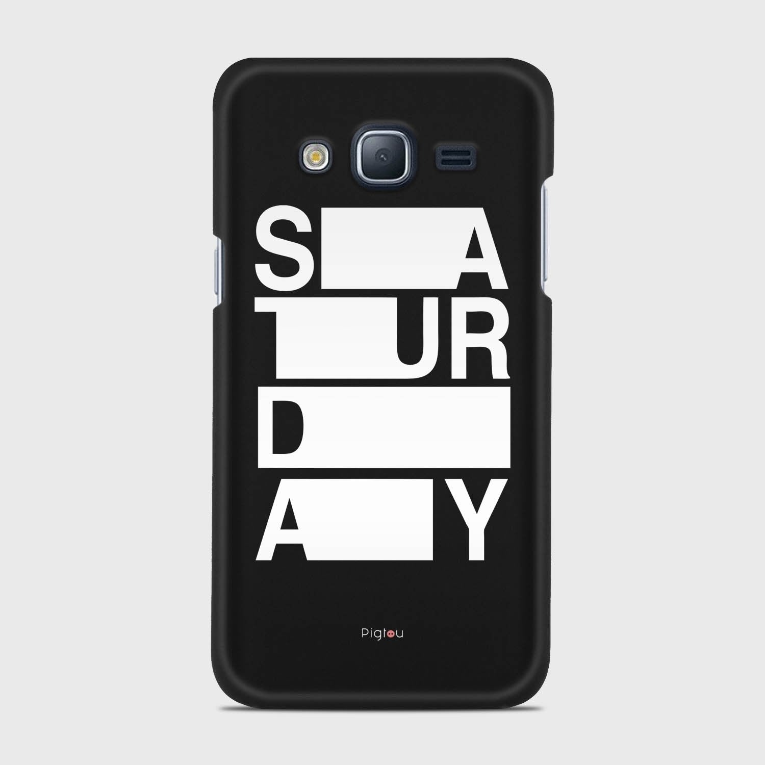 SATURDAY Samsung Galaxy J3 (2016) case - thin fit matte black (D128)