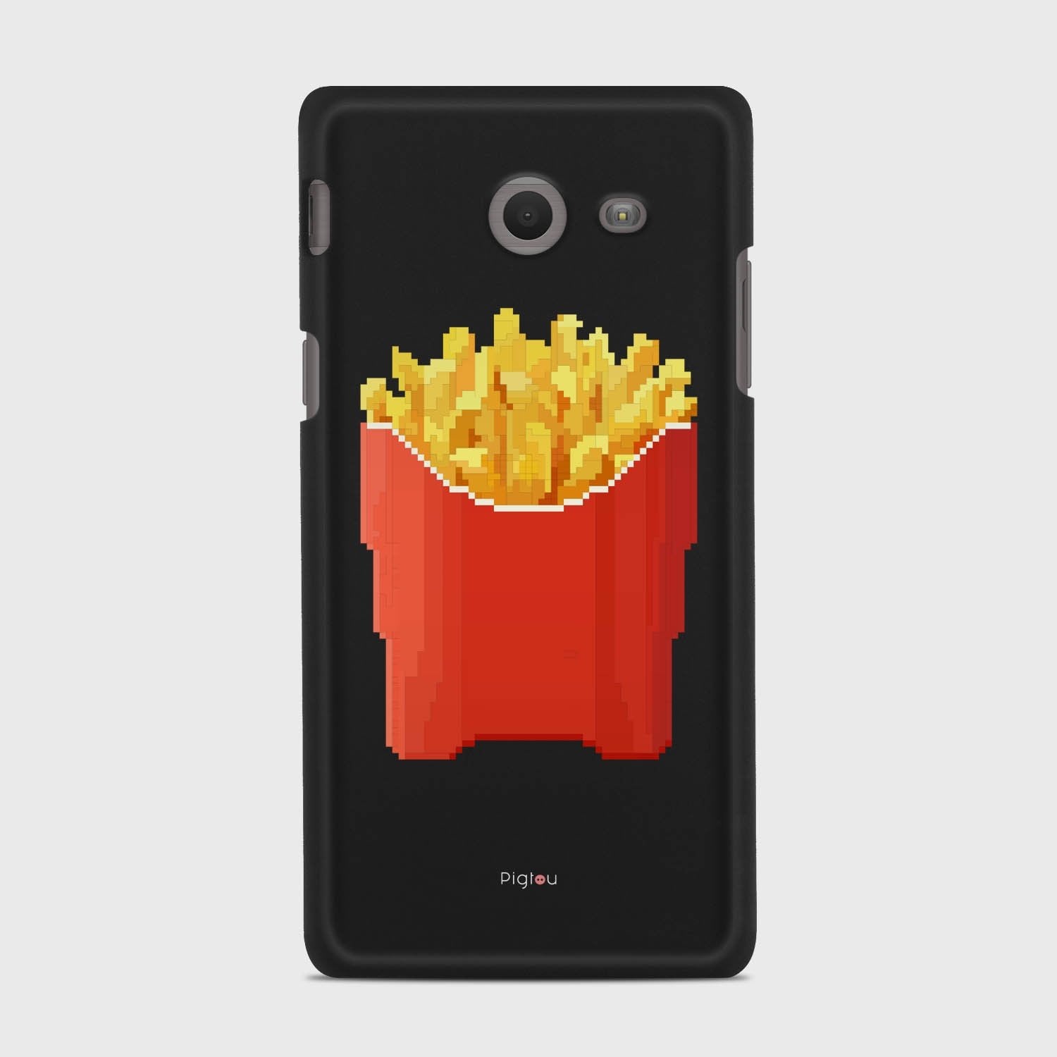 FRENCH FRIES Samsung Galaxy J5 (2017) Verizon case - thin fit matte black (D129)