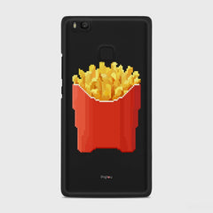 FRENCH FRIES Huawei P9 Lite case - thin fit matte black (D129)