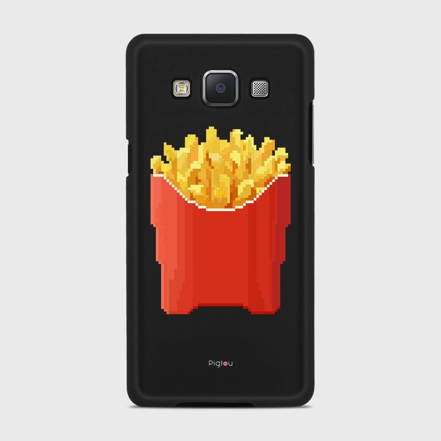 FRENCH FRIES Samsung Galaxy A5 (2015) case - thin fit matte black (D129)