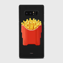 FRENCH FRIES Samsung Galaxy Note 8 case - thin fit matte black (D129)