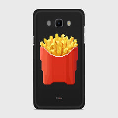 FRENCH FRIES Samsung Galaxy J7 (2016) case - thin fit matte black (D129)