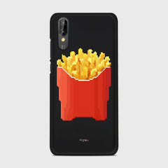 FRENCH FRIES Huawei P20 case - thin fit matte black (D129)