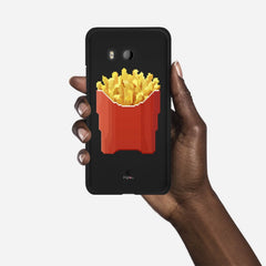 FRENCH FRIES HTC U11 case - thin fit matte black (D129)