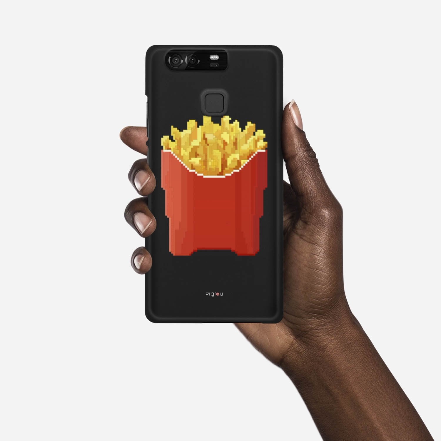 FRENCH FRIES Huawei P9 case - thin fit matte black (D129)