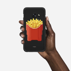 FRENCH FRIES Samsung Galaxy A3 (2017) case - thin fit matte black (D129)