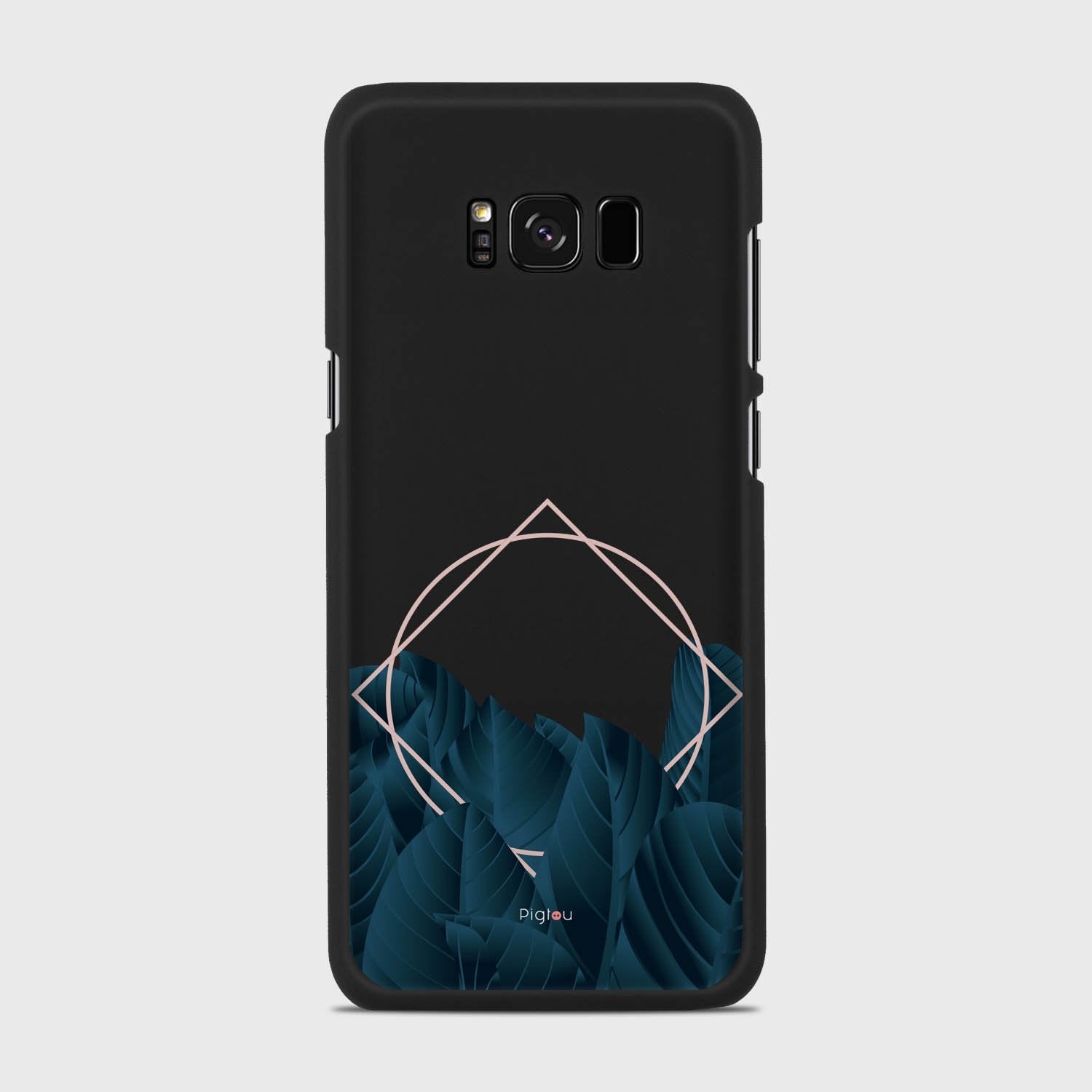 NIGHT WAY Samsung Galaxy S8 Plus case - thin fit matte black (D132)