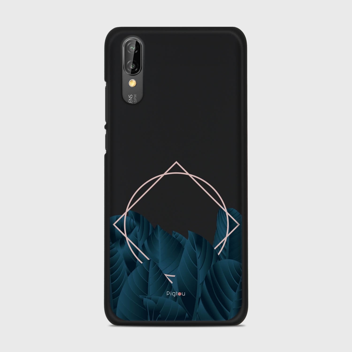 NIGHT WAY Huawei P20 case - thin fit matte black (D132)