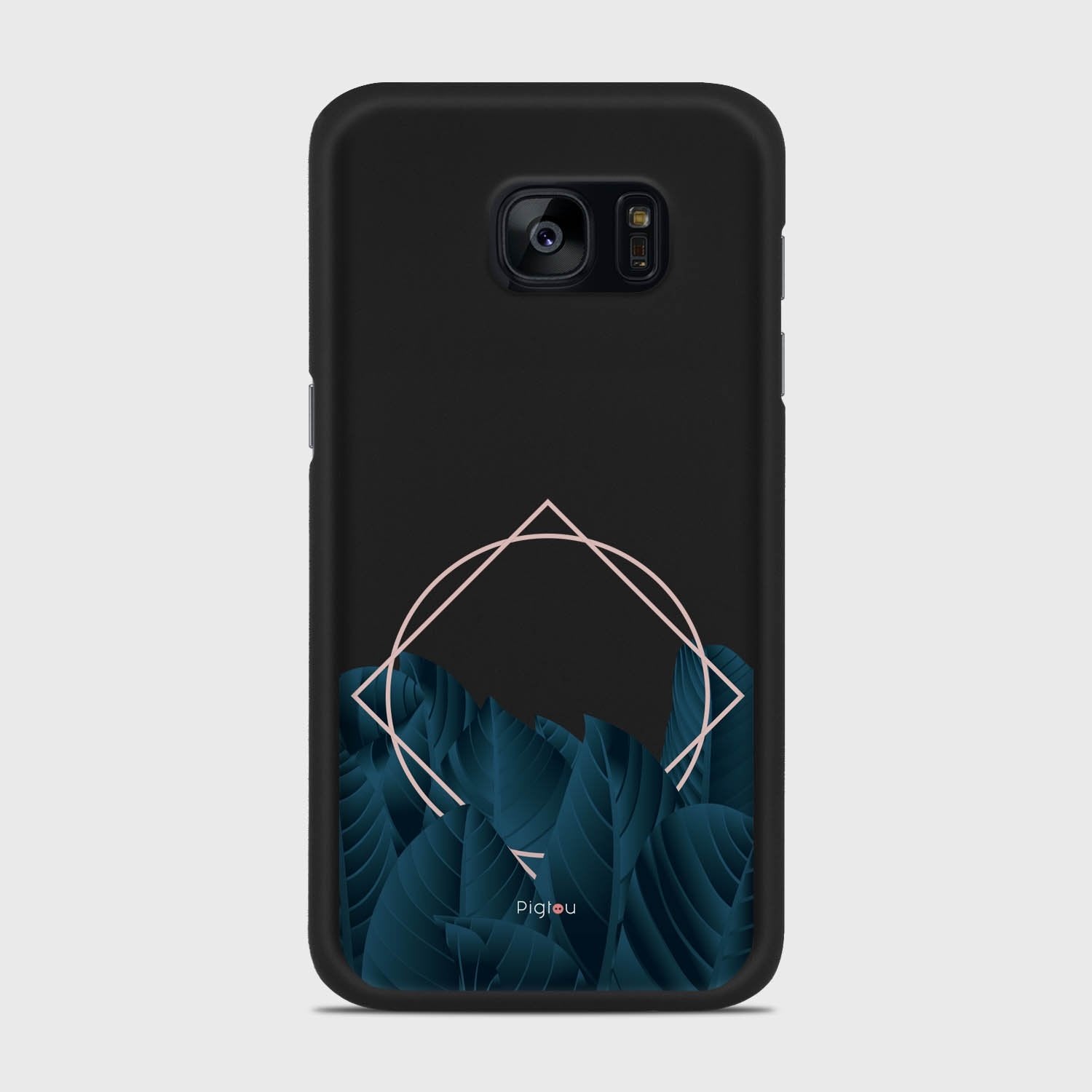 NIGHT WAY Samsung Galaxy S7 case - thin fit matte black (D132)