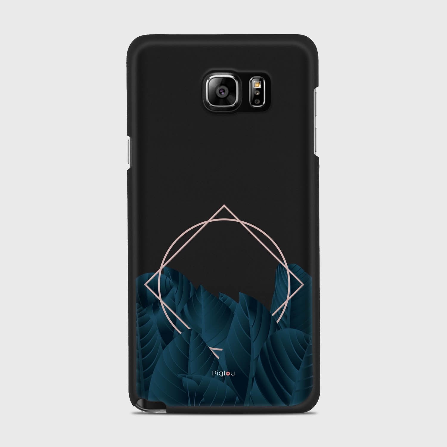 NIGHT WAY Samsung Galaxy Note 5 case - thin fit matte black (D132)