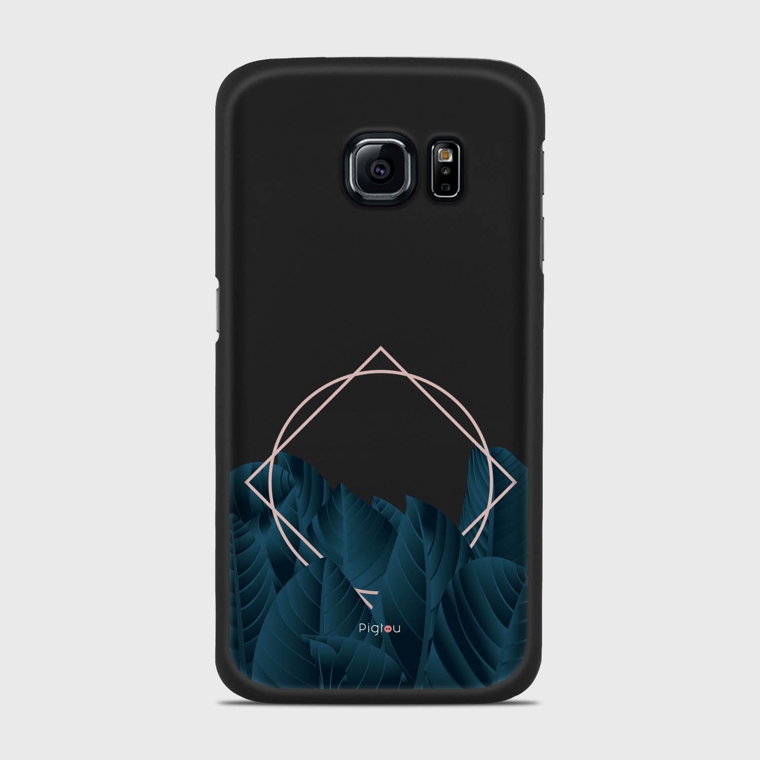 NIGHT WAY Samsung Galaxy S6 Edge case - thin fit matte black (D132)