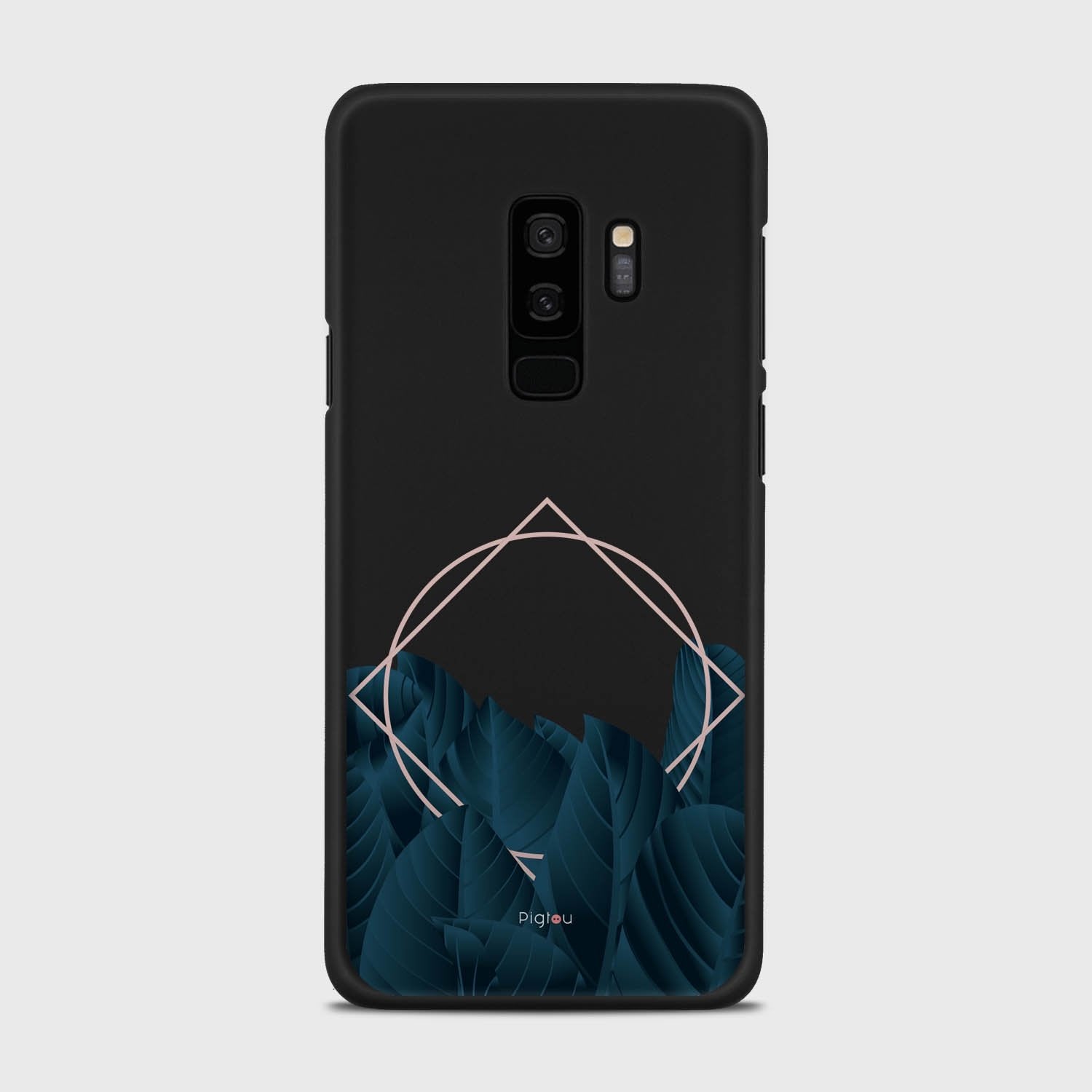 NIGHT WAY Samsung Galaxy S9 Plus case - thin fit matte black (D132)