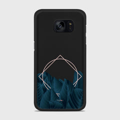 NIGHT WAY Samsung Galaxy S7 Edge case - thin fit matte black (D132)