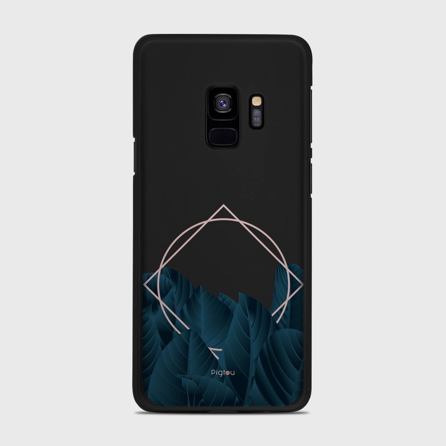 NIGHT WAY Samsung Galaxy S9 case - thin fit matte black (D132)