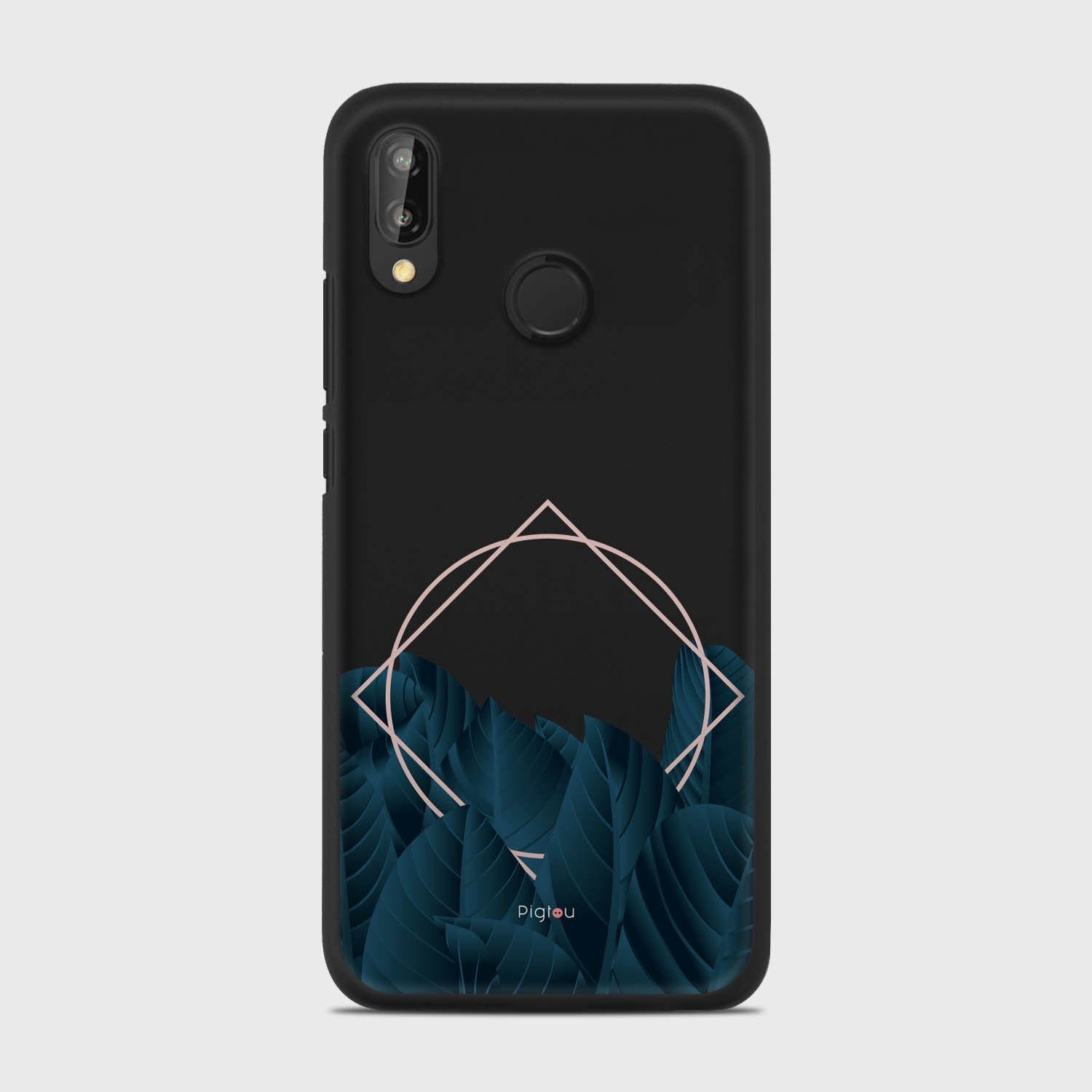 NIGHT WAY Huawei P20 Lite case - thin fit matte black (D132)
