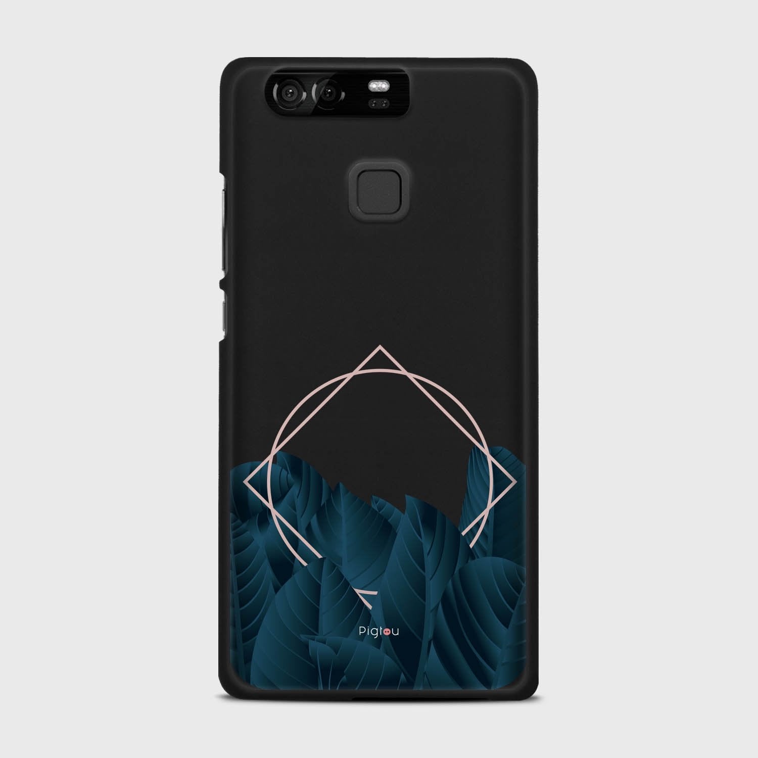 NIGHT WAY Huawei P9 case - thin fit matte black (D132)