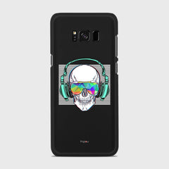 SKELETON Samsung Galaxy S8 Plus case - thin fit matte black (D133)