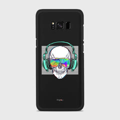 SKELETON Samsung Galaxy S8 case - thin fit matte black (D133)