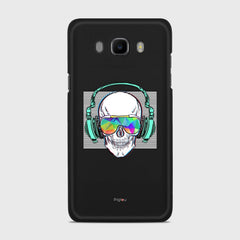 SKELETON Samsung Galaxy J7 (2016) case - thin fit matte black (D133)