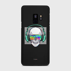 SKELETON Samsung Galaxy S9 case - thin fit matte black (D133)