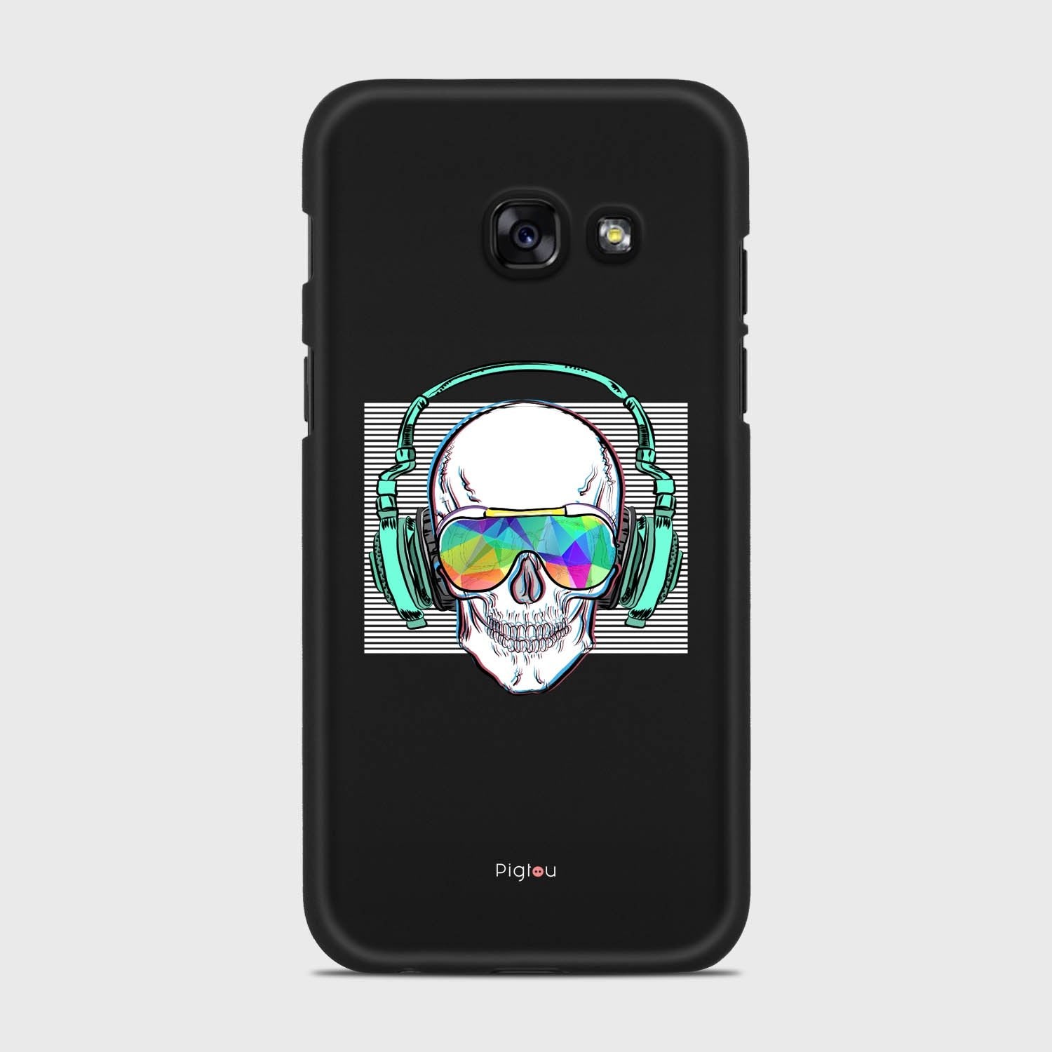 SKELETON Samsung Galaxy A3 (2017) case - thin fit matte black (D133)