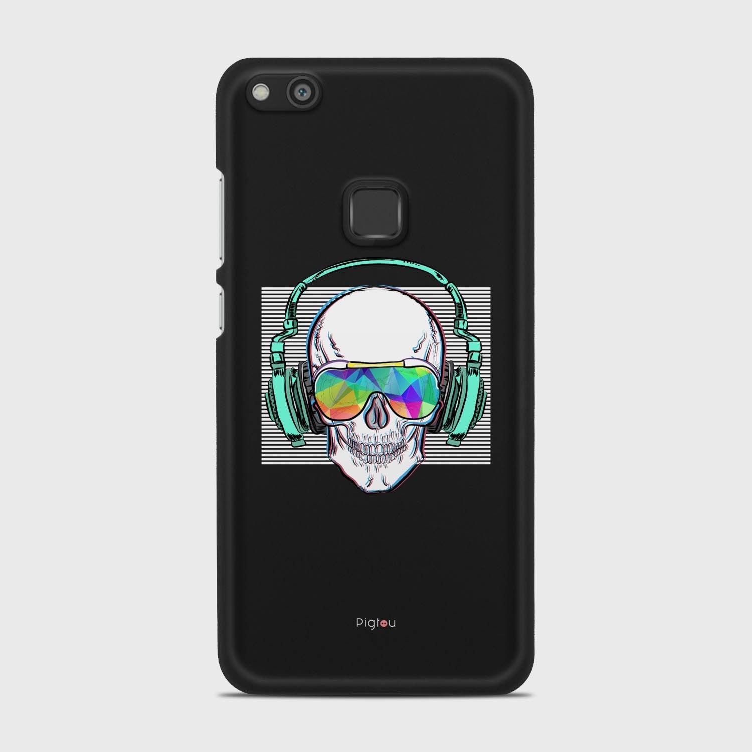 SKELETON Huawei P10 Lite case - thin fit matte black (D133)