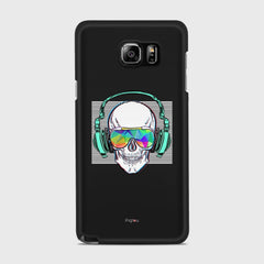 SKELETON Samsung Galaxy Note 5 case - thin fit matte black (D133)