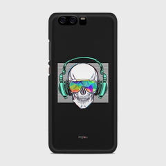 SKELETON Huawei P10 case - thin fit matte black (D133)