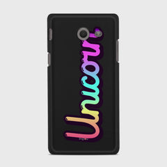 RAINBOW UNICORN Samsung Galaxy J5 (2017) Verizon case - thin fit matte black (D135)