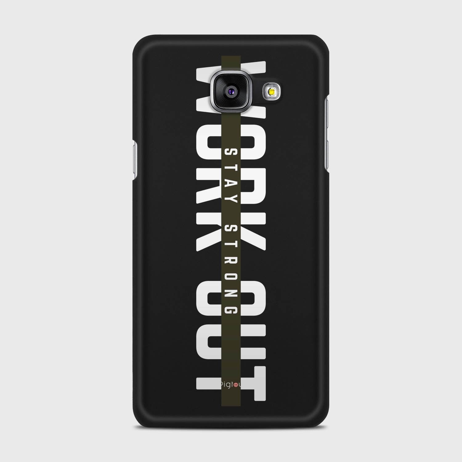 WORK OUT Samsung Galaxy A5 (2016) case - thin fit matte black (D136)