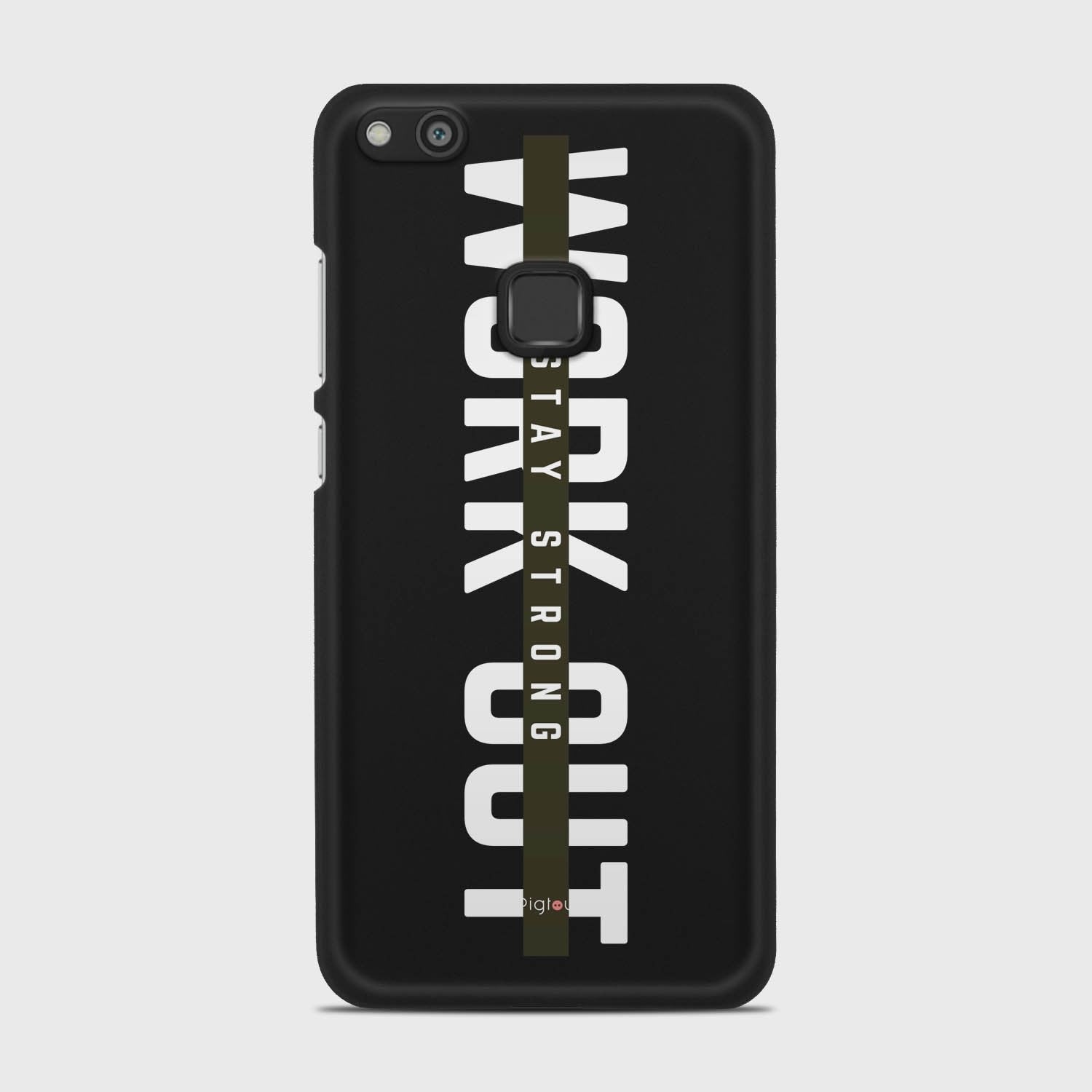 WORK OUT Huawei P10 Lite case - thin fit matte black (D136)