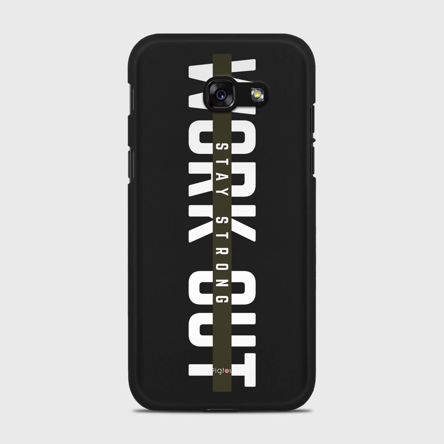 WORK OUT Samsung Galaxy A5 (2017) case - thin fit matte black (D136)