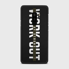WORK OUT Samsung Galaxy S9 Plus case - thin fit matte black (D136)